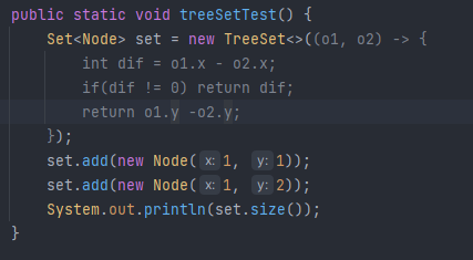 TreeMap compare 로직